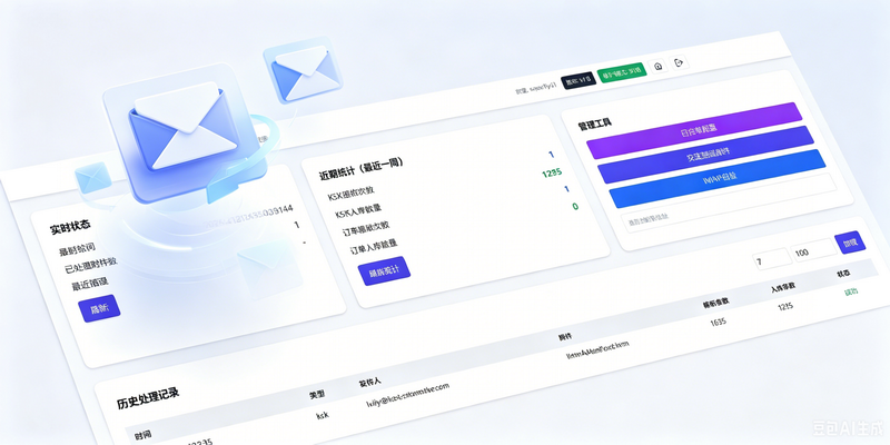 邮件推送与维护模式